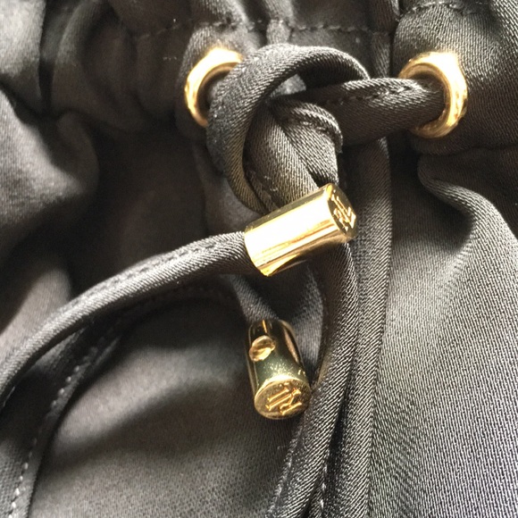 NWT Lauren Ralph Lauren Black One Shoulder Jumpsuit - Picture 8 of 16